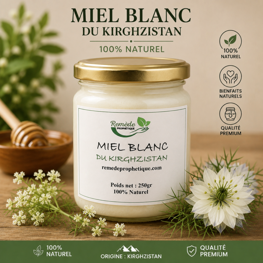 Miel blanc du Kirghizistan